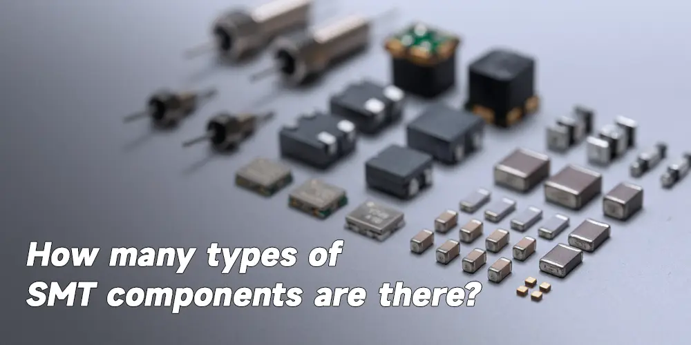 How many types of SMT components are there