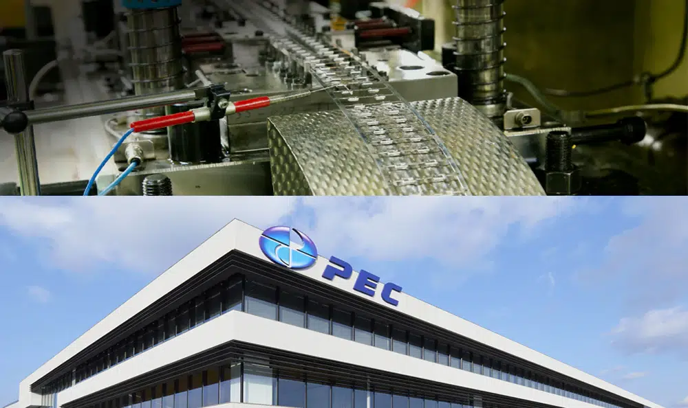 PEC provides automotive fuses, precision metal forming processing and die production.