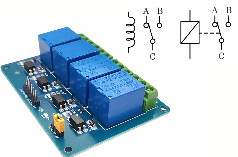 Relay and symbols