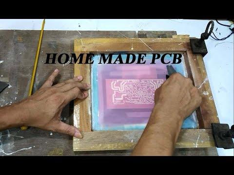 how to pcb print at home