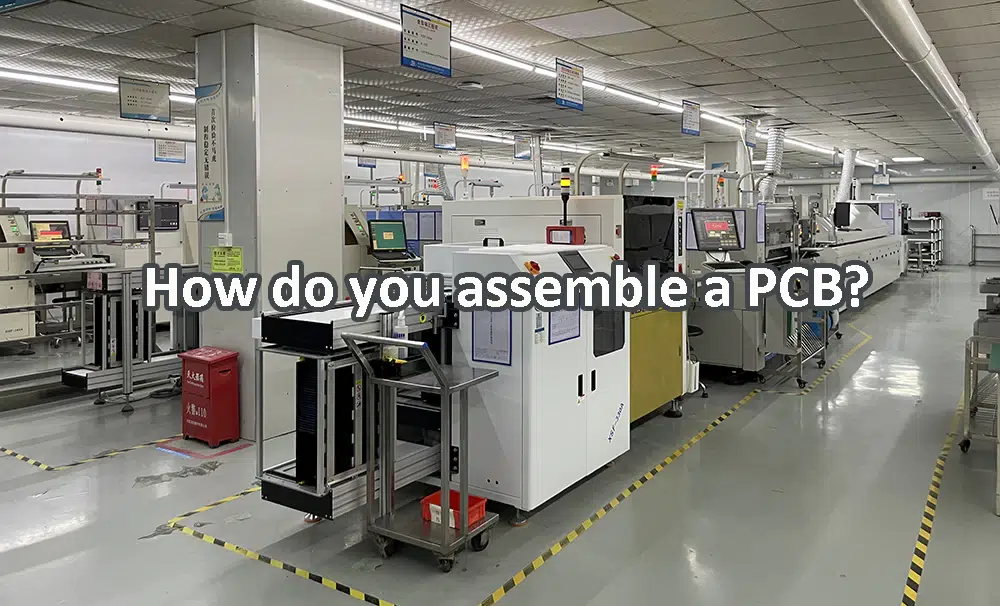 How do you assemble a PCB
