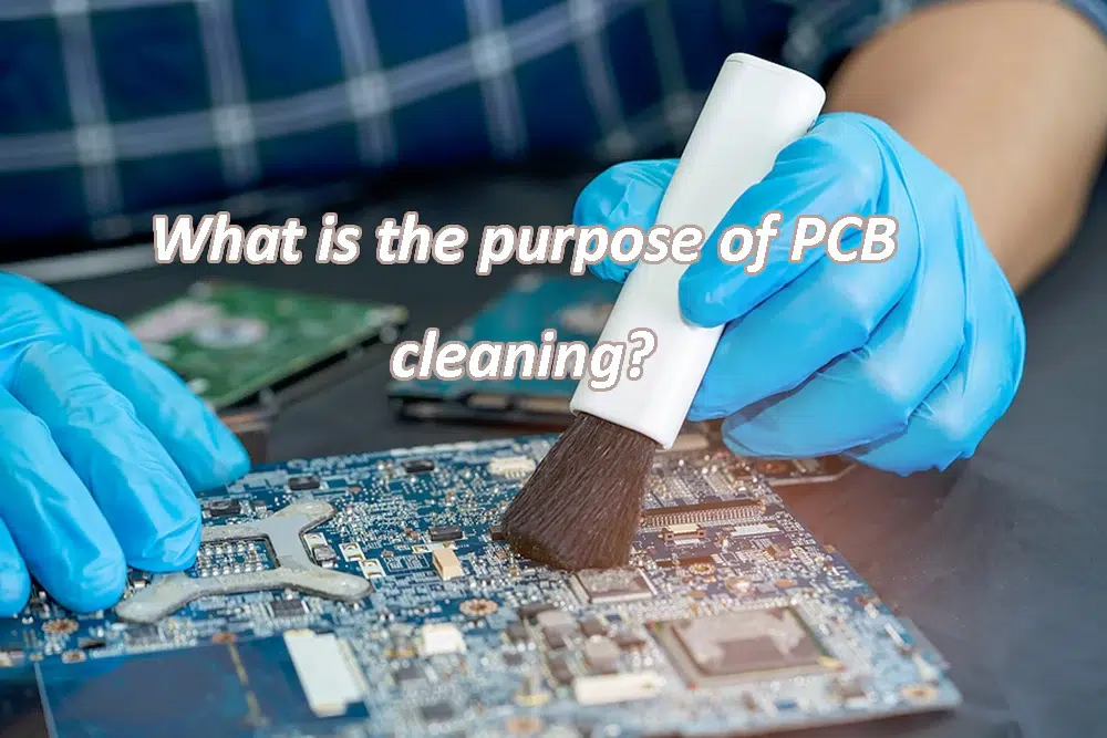 What is the purpose of PCB cleaning?