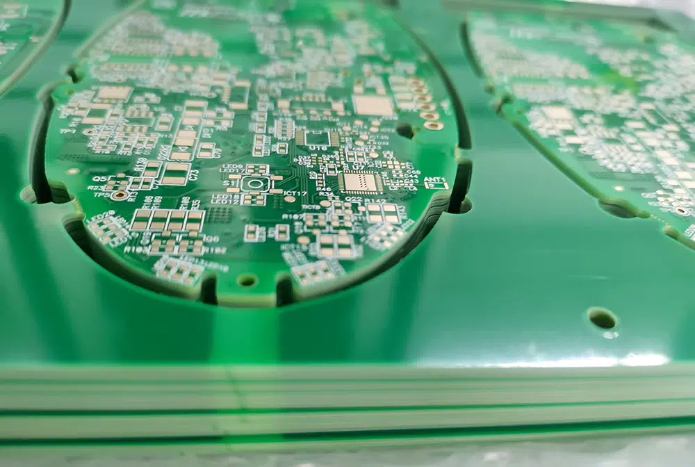 What are shown on a PCB silkscreen