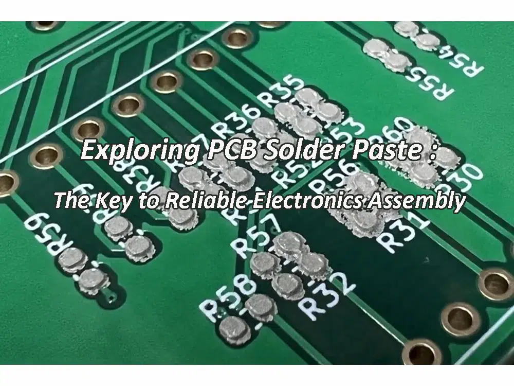 Exploring PCB Solder Paste