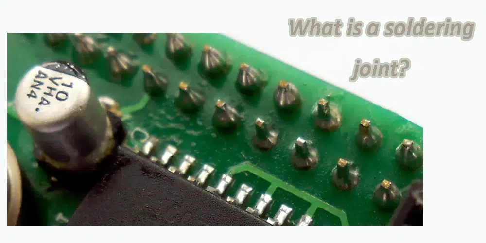 What is a soldering joint?